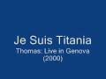dessay: je suis titania  live in genova with high f at end 