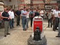 Recopilacion de fotos del abrillantado en la bodega de BMAM en Guadalajara, con el sistema Hiperfloor de Husqvarna. Equipos Desbastadora/Abrillantadora Husqvarna PG820 y Extractor de polvos DC5000. El piso es viejo de mas de 20 años suave y poroso por eso se uso diamante grano 60 para exponer el agregado, despues se paso grano 120 con GM3000 para tapar poro y quitar tayas de grano anterior, se aplico HIperhard se dejo secar por una noche y se empezo a pulir con grano 50 hasta llegar al 3000 despues se aplico Hiperguard y se dio limpieza final con fibra.