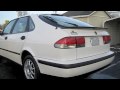 2000 Saab 9-3 2.0 Turbo Start Up, Engine, and Full Tour