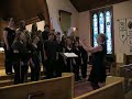 my daughter amy signing with the athena vocal ensemble choir.