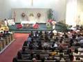 Richelle singing at St. Mary's Vancouver