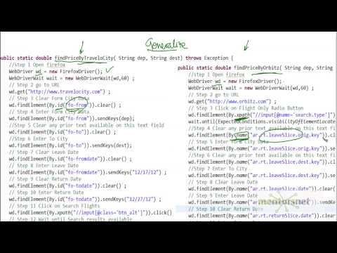 how to decide which framework to use in qtp
