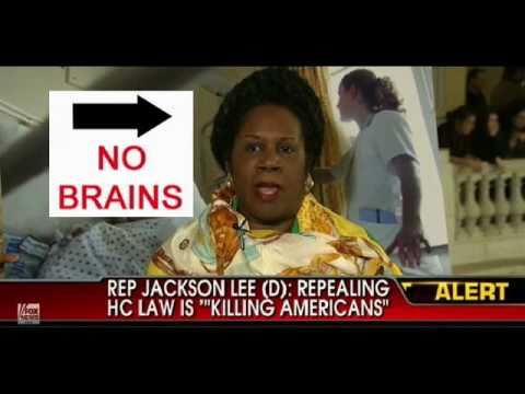 Sheila Jackson Lee: No Brains