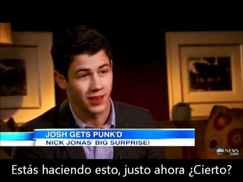 punk'd - LOS SUBTÍTULOS NO ESTÁN EXACTOS, CUALQUIER SUGERENCIA CORRECTA SERÁ BIENVENIDA Y APLICADA! Página de facebook: http://www.facebook.com/pages/We-love-Nick-Jon...