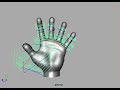 Maya-Hand Animation-My First Maya Skeleton Animation