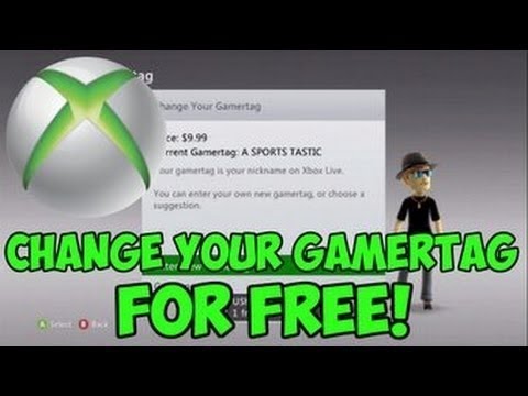 how to change your xbox live gamertag