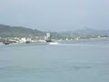 Having fun with a jetski on Crash Boat, Puerto Rico