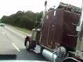 Trucker Train Horns On A Peterbuilt Big Truck