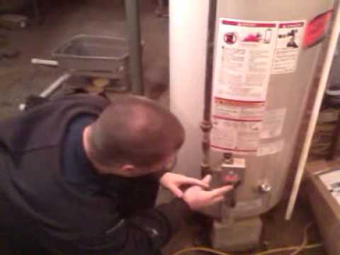 how to turn up a water heater