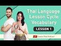 Thai Language Lesson Cycle: Vocabulary (Lesson 1)