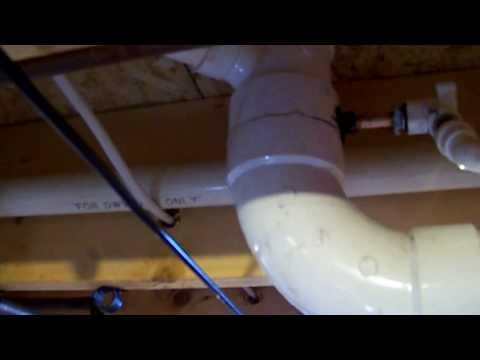 how to unclog a vent pipe