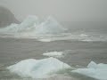 Iceberg coming ashore Iceberg coming ashore