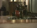Ariel of Draconis Recording Drum Tracks
