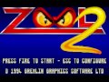 intro to zool 2 by gremlin graphics for the pc. running in dosbox 0.74. edit your dosbox config file: cycles=2600 and machine=vgaonly