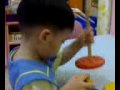 Kai 1st day in childcare