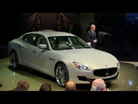 Corvette Stingray Edmunds on Watch The 2014 Maserati Quattroporte Debut At The Detroit Auto Show