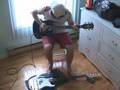 ☺ Guitar and Bass with feet