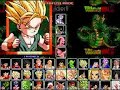 dragon ball z mugen edition 3 chars game melhor