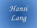 AustroPop ~ Hansi Lang - Montevideo