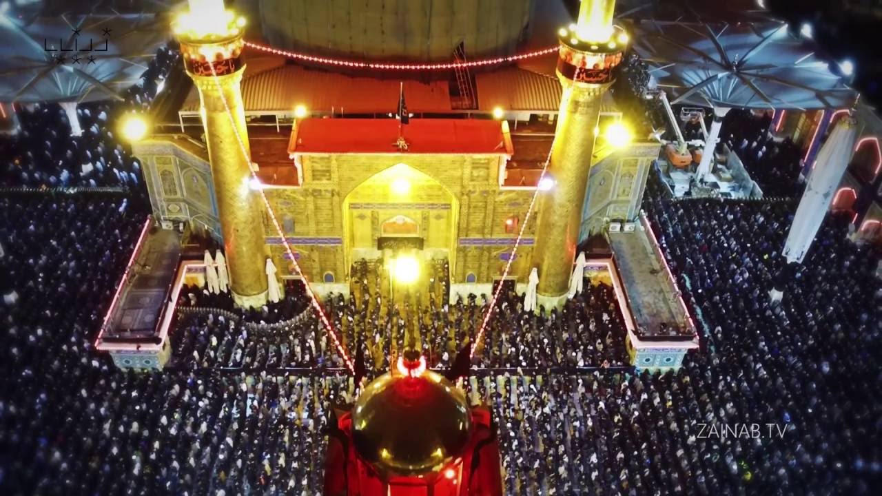 Journey of Love - Najaf  (Aerial View of Shrine of Imam Ali as)