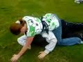 girl play fight