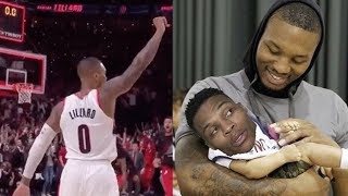 Damian Lillard Reacts To Paul George Calling INSANE Game Winning Shot BAD & Twitter RIPS Westbrook by Obsev Sports