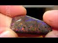 Andamooka Black Matrix Opal Designer Cabochon FC39 on CabsAndSlabs.com Andamooka Black Matrix Opal Designer Cabochon FC39 on CabsAndSlabs.com