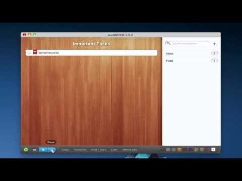 Wunderlist - A demo of a great new free task management app for Mac and Windows called Wunderlist.