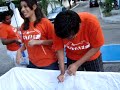 Voluntarios del triatlon Huatulco