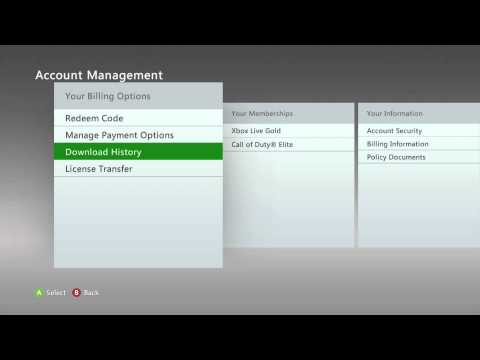 how to perform a license transfer on xbox