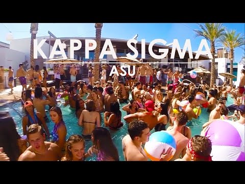Arizona State University's Kappa Sigma Threw A Pool Party