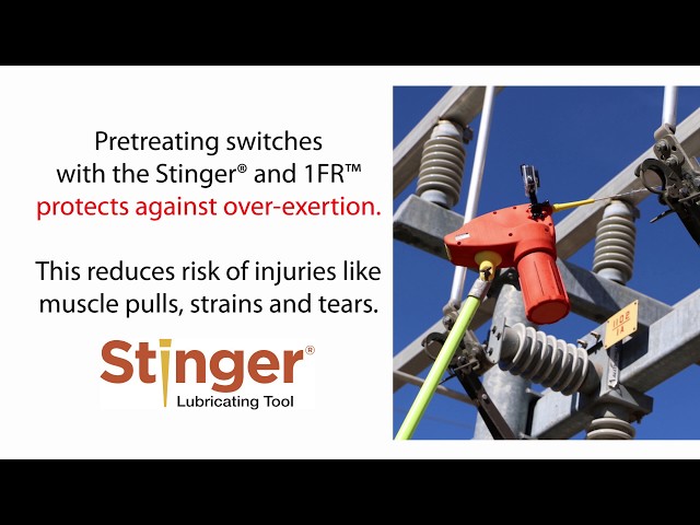 Stinger® System - 50% Reduction in Muscle Exertion during Switching - Ergonomic EMG Testing at Electricity Forum