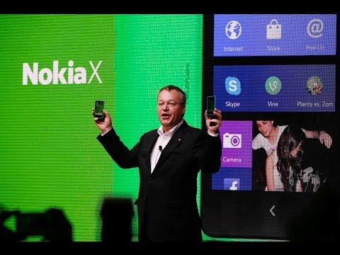 Nokia Launches Nokia X At Mobile World Congress In Barcelona