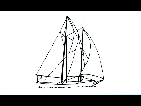 video-linktoworks-How to Draw a Yacht - YouTube