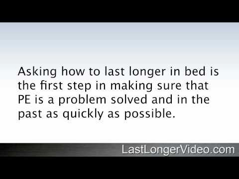 how to react to premature ejaculation