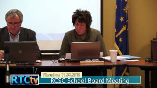 Public Meeting - Rochester School Board