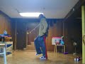 Doing the air walk Doing the air walk