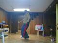 Doing the air walk