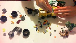 Lego Dino 2012 5884 Raptor Chase Time Lapse Building