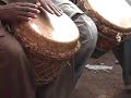 a wedding in conakry, guinea, west africa. the djembe being used in a popular music setting. even though the sound system is sort of funky, the music is still kickin'.