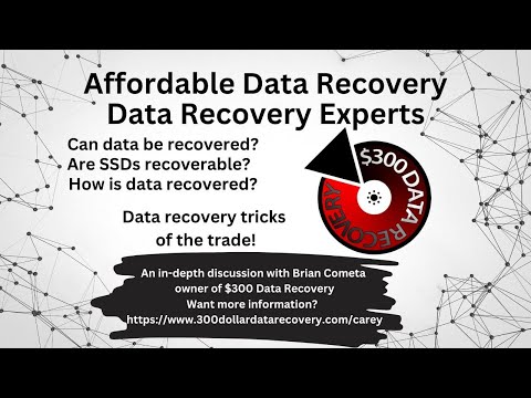 Professional Data Recovery with $300 Data Recovery - Part 1