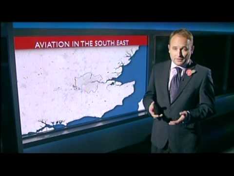 Thames Esturary - This piece first broadcast on 2 Nov 2011. Televised on UK's regional television BBC1 London. Programme (Program) -- London News.