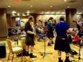 Emerald Rose, Dragon*Con Concourse, with Chicken Raid
