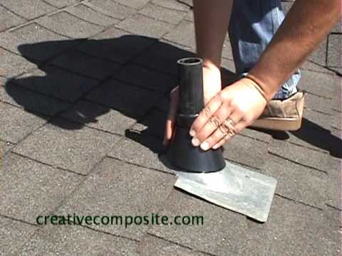 how to fix roof leak around vent pipe