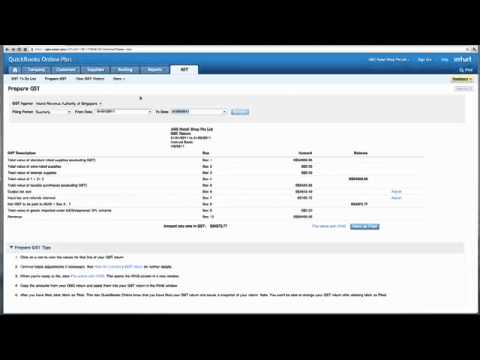 how to adjust gst in quickbooks