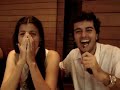 Flávio tentando convencer Vivi (sem sucesso) a voltar pro Bondfaro de carona com ele. O convite não vingou, mas em compensação, rendeu mts gargalhadas e ótimas lembranças daquela época!