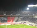 Los payasos de los boixos lanzando bengala en estadio
