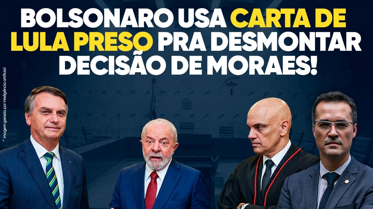 A Defesa de Bolsonaro Usa Lula e Moraes Contra Moraes!