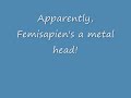 Femisapien Back-Up Singing Femisapien Back-Up Singing