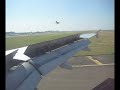 air france airbus  a318 arriving at paris